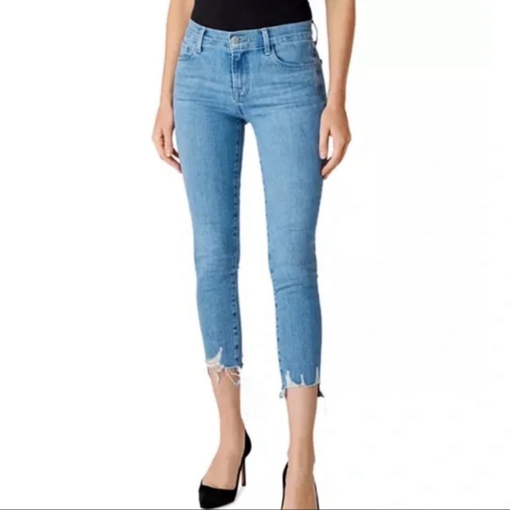 J Brand Cloudy Destruction Jeans